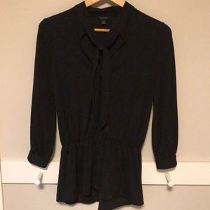 Ann Taylor Peplum Blouse